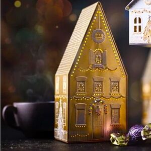 M&S Luxury Gold Tea Light Up Tin 4.4oz Target Mark Spenser